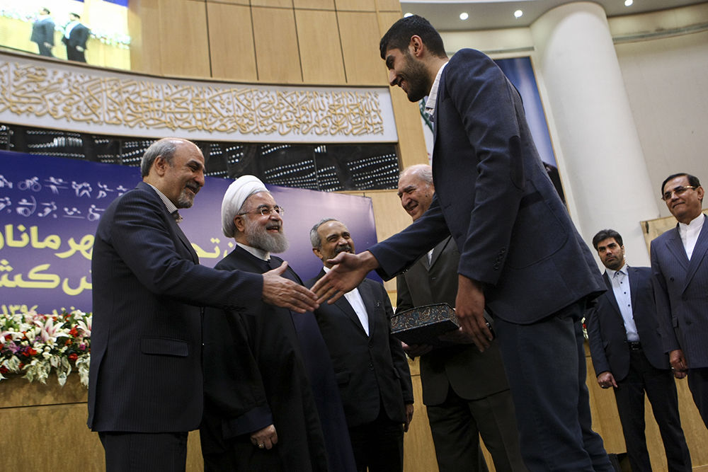 مراسم تجلیل از قهرمانان و مدال‌آوران ورزش